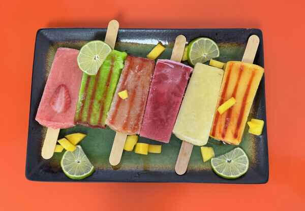 Popsicles Paletas Flavors Popsicles Paletas Flavors at La Michoacana de Tocumbo in Santa Fe Springs