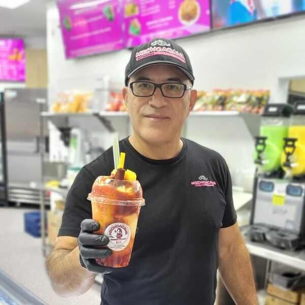 Noe Galvan, Owner of La Michoacana de Tocumbo Noe Galvan, Owner of La Michoacana de Tocumbo in Santa Fe Springs